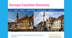 Desktop Screenshot of europa-coaches-slovenia.com